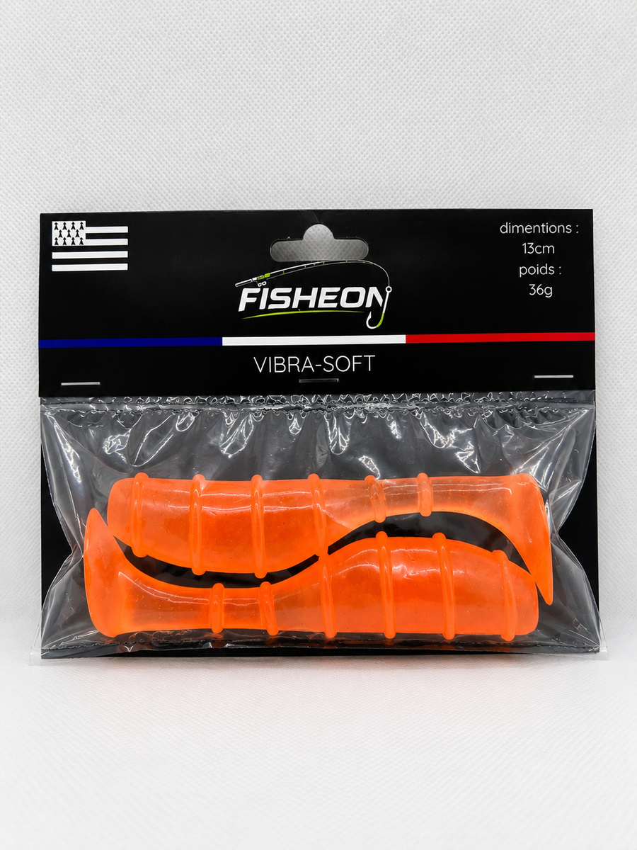 Vibra Soft orange (13cm lot de 2)
